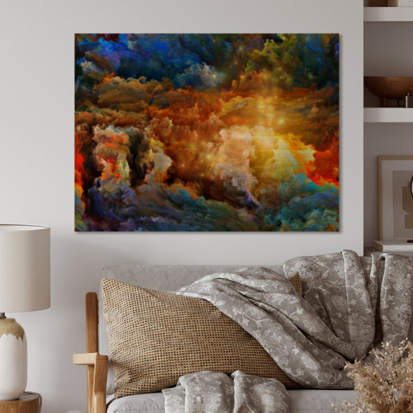 Wrought Studio What Colors May Come " What May Come " Painting Print ...